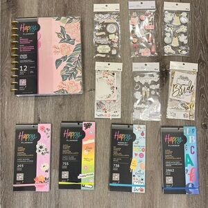 Happy Planner Wedding Organizer with Wedding Sticker Designs